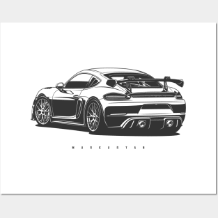 Cayman GT4 RS Posters and Art